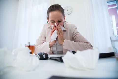 Trotz Grippe und Fieber: Warum so viele Deutsche sich krank zur Arbeit schleppen