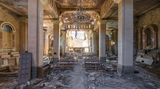 Diese Kapelle in Italien wurde vor Jahren durch ein Erbeben zerstört. Der Fotograf Francis Meslet hat verlassene Kirchen in Europa besucht und seine Aufnahmen in dem Buch "Mind Travels" veröffentlicht.