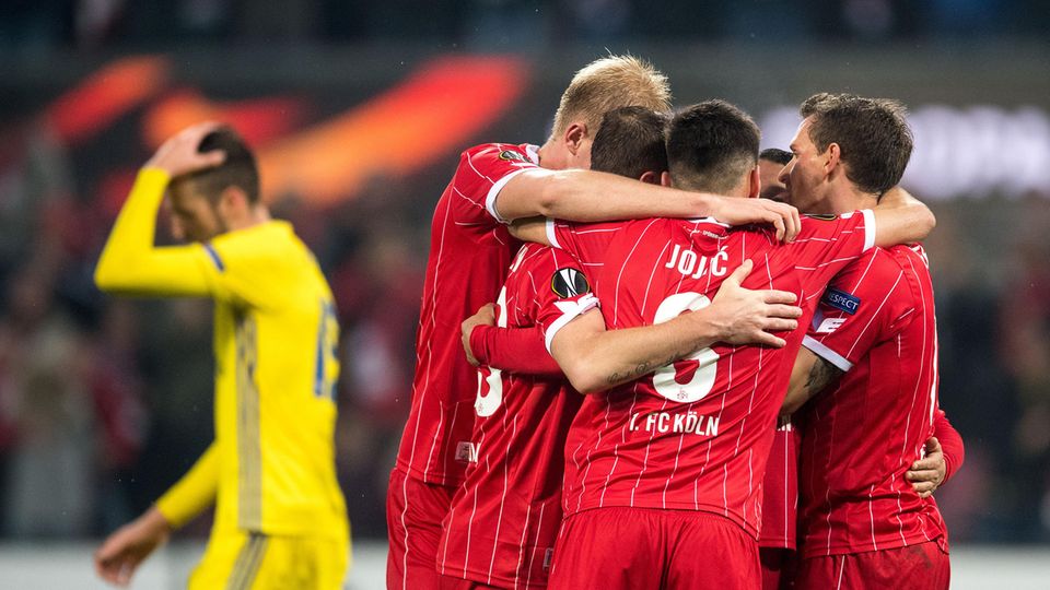 Von einer Krise war dem 1. FC Köln im Europa-League-Spiel gegen BATE Borissow nun wirklich nichts zu spüren