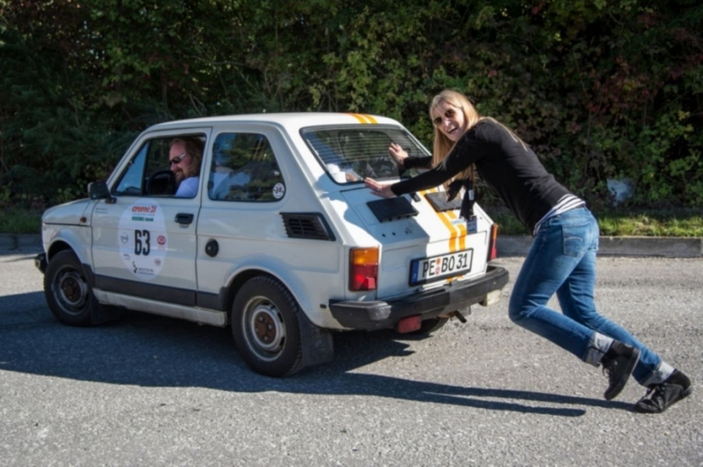 Wer seinen Oldtimer nicht richtig einmottet, muss ggf. schieben