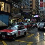 Auf den Straßen von Hong Kong