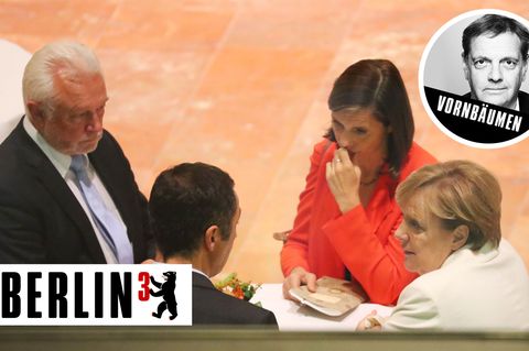 Seit Wochen das gleiche Bild - wann kommt etwas heraus bei der Jamaika-Sondierung?