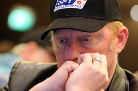 Boris Becker und das Pokerspiel