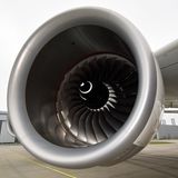 Eines der vier Triebwerke vom Typ Trent 900 der Firma Rolls-Royce. Emirates hatte für die ersten 90 Maschinen das GP7200 von Engine Alliance gewählt, einem Joint Venture von General Electric und Pratt & Whitney. Alle übrigen werden vom britischen Hersteller geliefert.