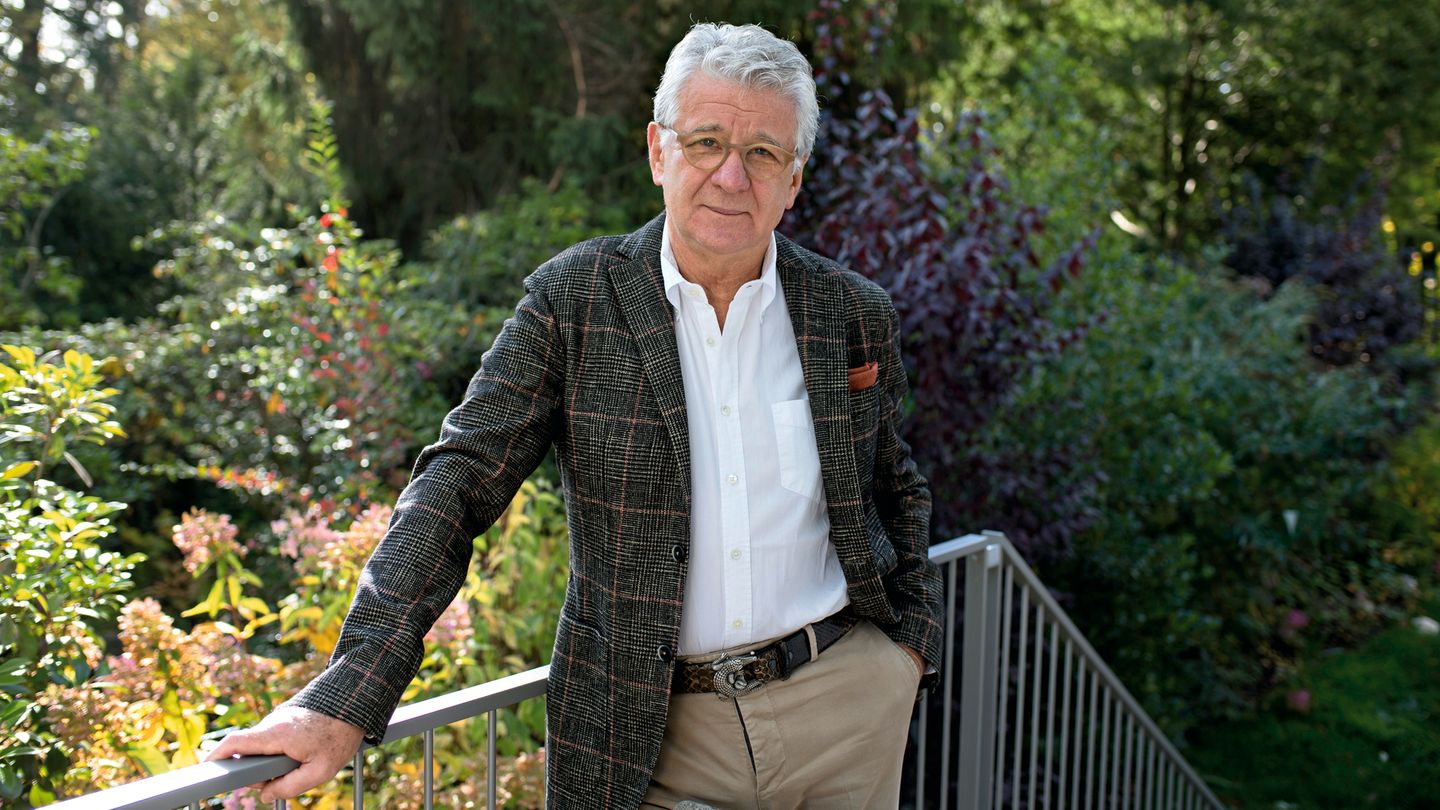 Marcel Reif, 67, privat. Er ist in dritter Ehe mit einer Medizinprofessorin verheiratet.