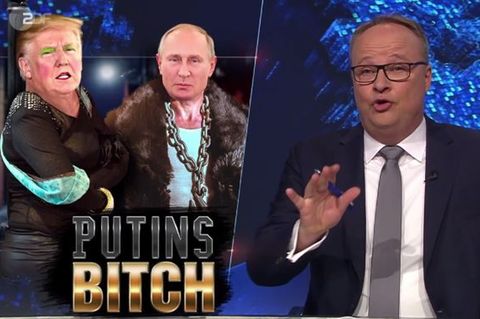 Ein Jahr Donald Trump - das kann Oliver Welke in der "Heute-Show" nicht auslassen