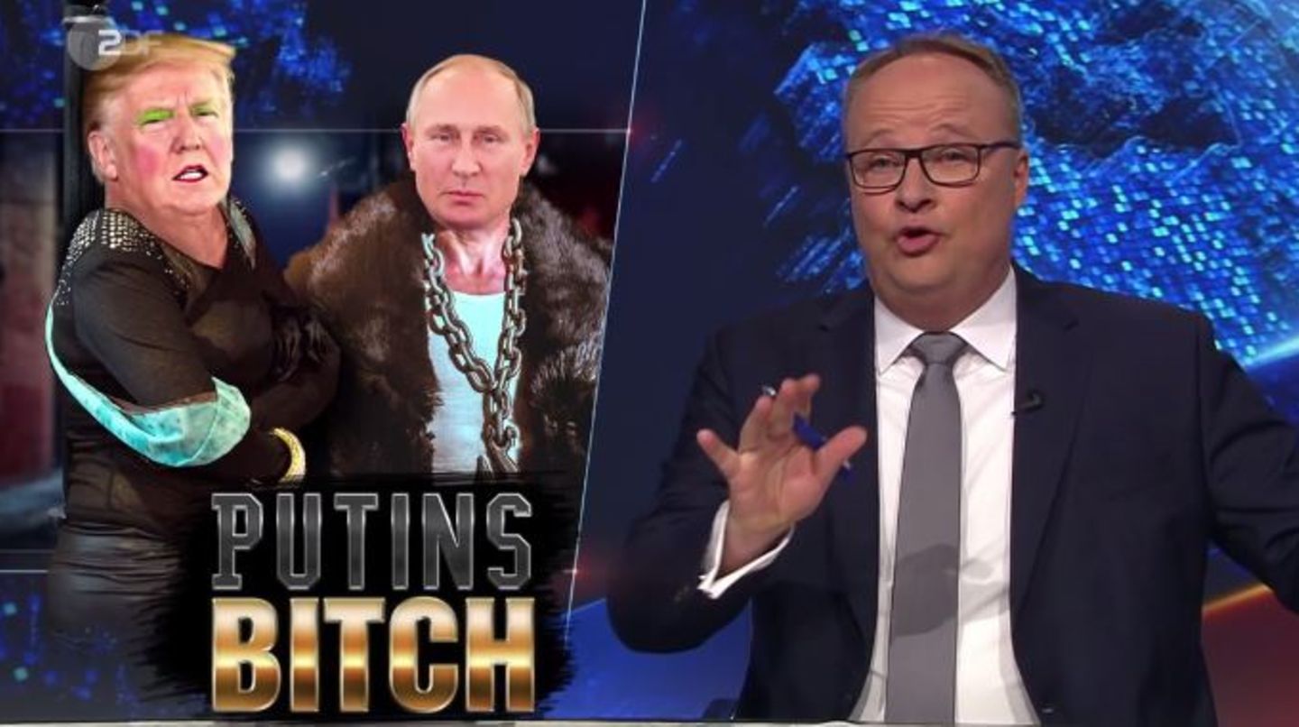 Ein Jahr Donald Trump - das kann Oliver Welke in der "Heute-Show" nicht auslassen