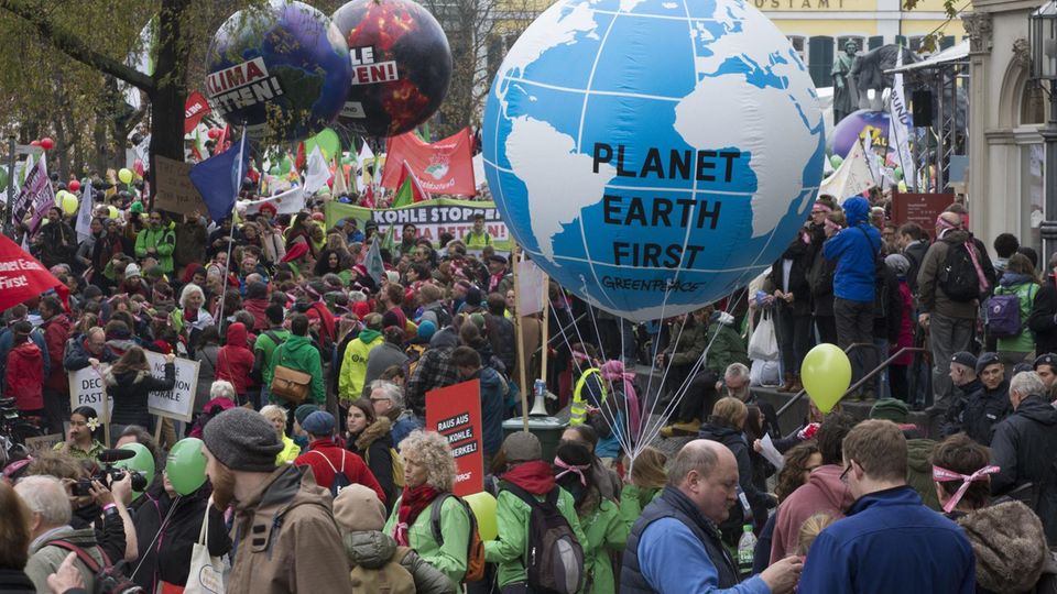 Weltklimakonferenz in Bonn: Proteste am Samstag in der Bonner Innenstadt