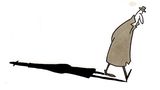 Cartoons von Oliver Ottitsch: Wo ist hier der Stalker?