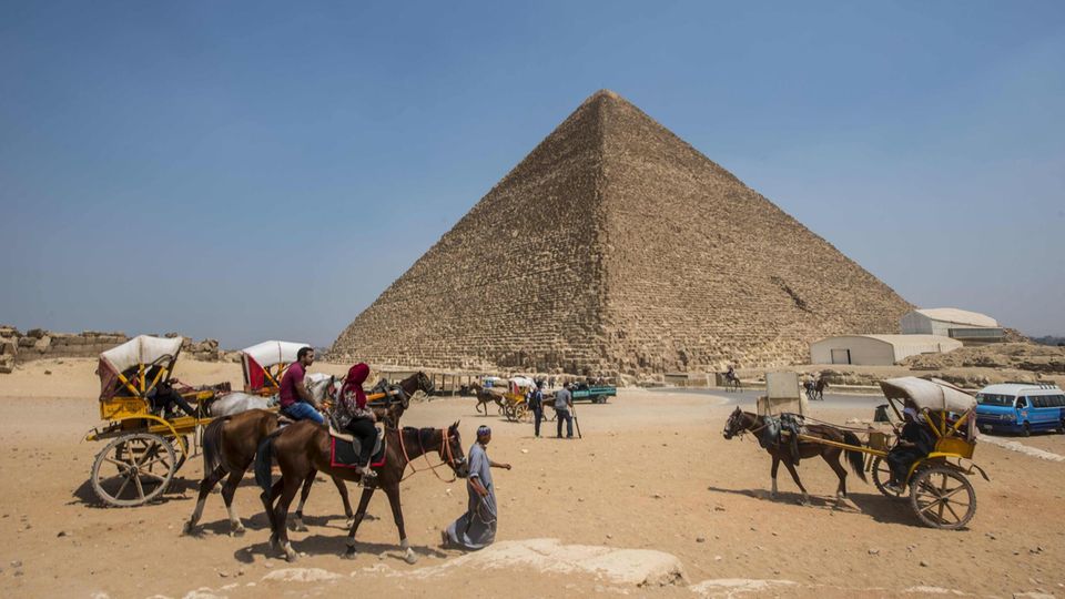 Cheops-Pyramide in Ägypten