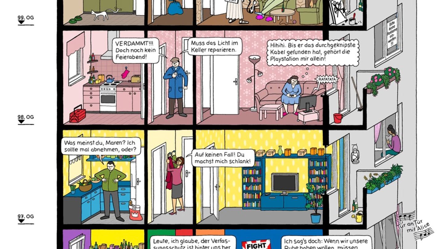 Das Hochhaus - Website        Das Hochhaus - BUCH      Das Hochhaus - BUCHROLLE