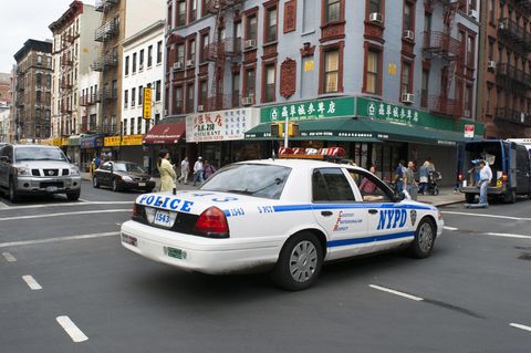 New York Polizeiwagen