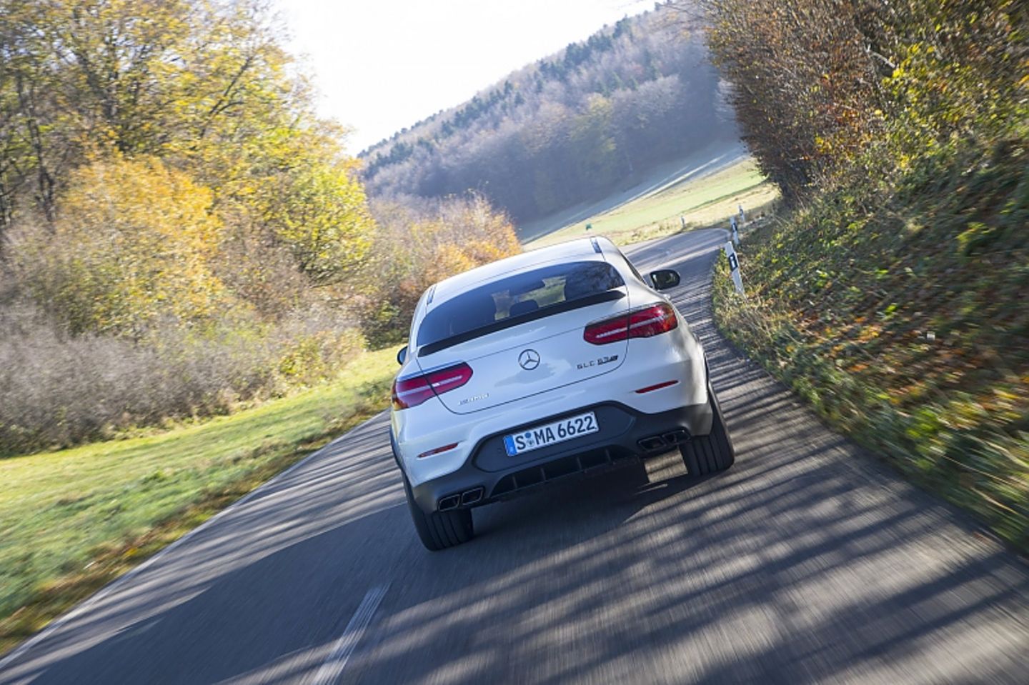 Mercedes AMG GLC 63 S Coupé - 0 auf Tempo 100 in unter vier Sekunden
