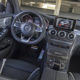 Das Cockpit des Mercedes AMG GLC 63 S Coupé