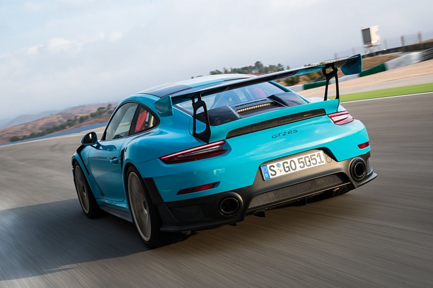 Porsche 911 GT2 RS - mit gewaltigem Anpressdruck