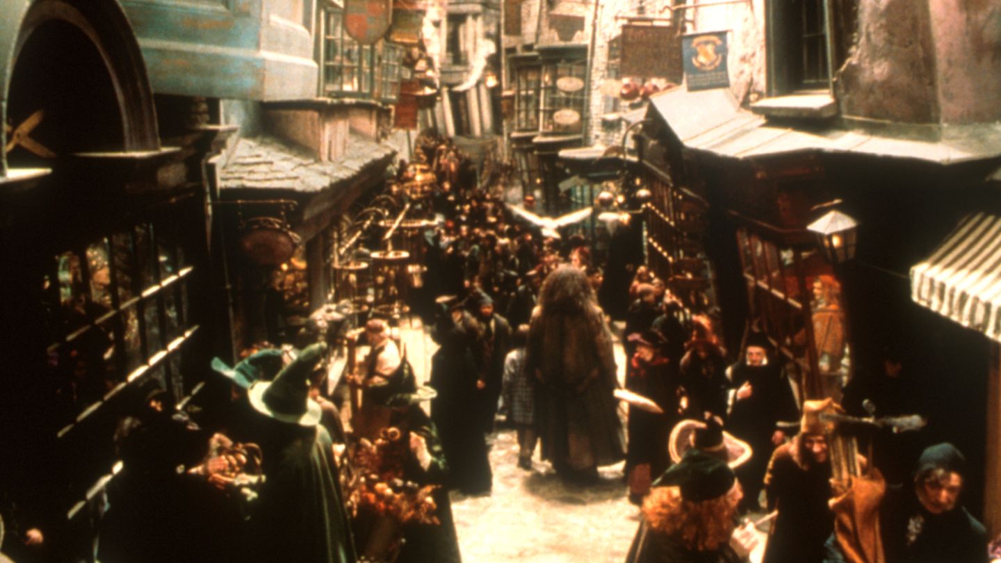 Die Winkelgasse aus dem Film "Harry Potter"