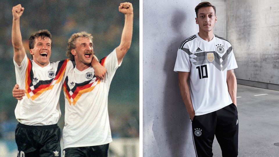 Die Trikots der deutschen Fußball-Nationalelf Die Trikots der deutschen Fußball-Nationalelf