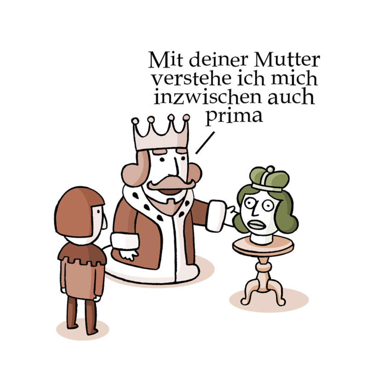 Cartoons von Adam: Woran leidet diese Giraffe?