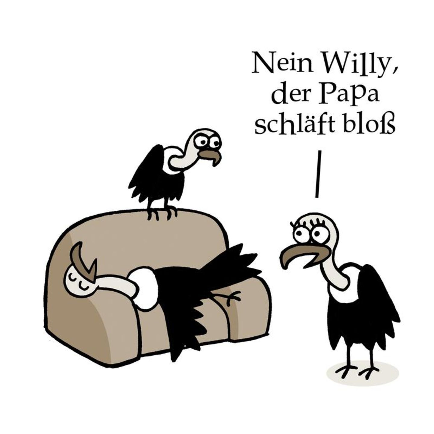 Cartoons von Adam: Woran leidet diese Giraffe?