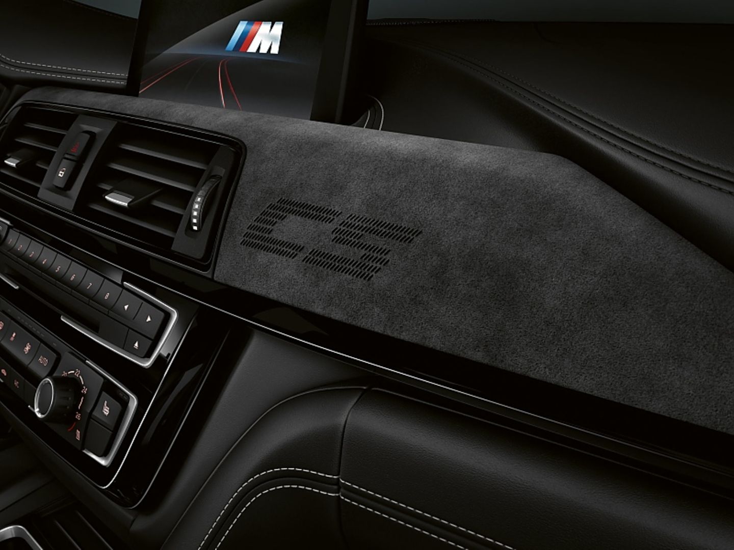 BMW M3 CS - Alcantara wohin das Auge auch schaut
