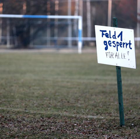 Gesperrter Platz in der Kreisliga
