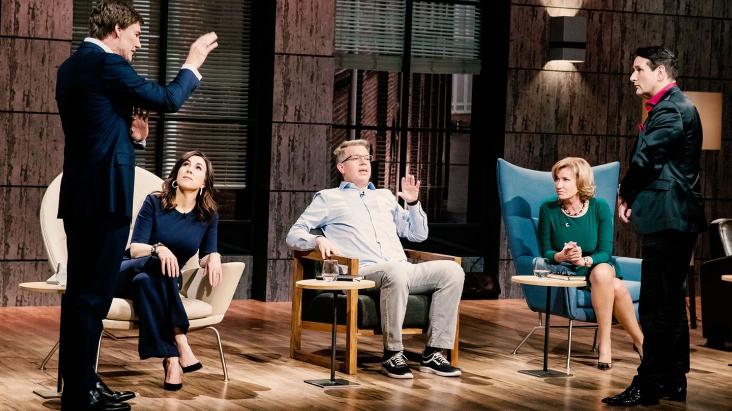 Die Löwen diskutieren ihr gemeinsames Millionen-Investment in "Too Good To Go"