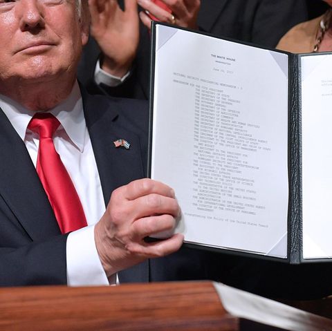 Donald Trump ein Jahr nach der Wahl