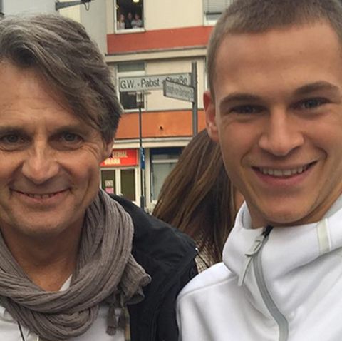 Joshua Kimmich (r.) und Wolfgang Baho