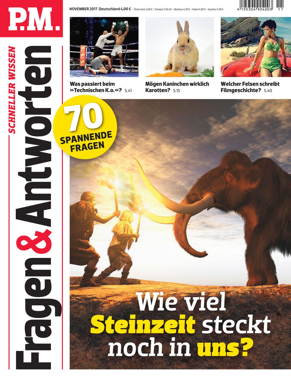 P.M. Fragen & Antworten: Wieso stammt der Trieb zur Schnäppchenjagd aus der Steinzeit? P.M. Fragen & Antworten: Wieso stammt der Trieb zur Schnäppchenjagd aus der Steinzeit?