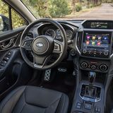 Das Cockpit im Subaru Impreza wirkt aufgeräumt