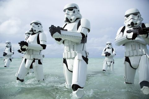 Stormtroopers in einer undatierten Szene aus dem Film "Rogue One: A Star Wars Story"