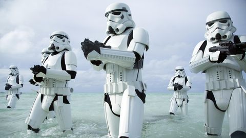 Stormtroopers in einer undatierten Szene aus dem Film "Rogue One: A Star Wars Story"