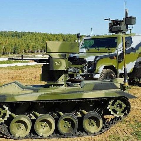 Die kleine Plattform soll Soldaten im Infanteriegefecht begleiten.