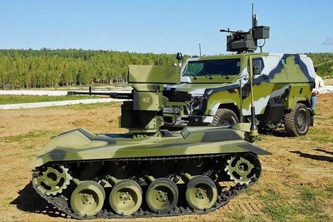 Die kleine Plattform soll Soldaten im Infanteriegefecht begleiten.