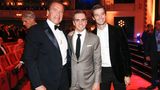 Arnold Schwarzenegger, Philipp Lahm, Patrick Schwarzenegger