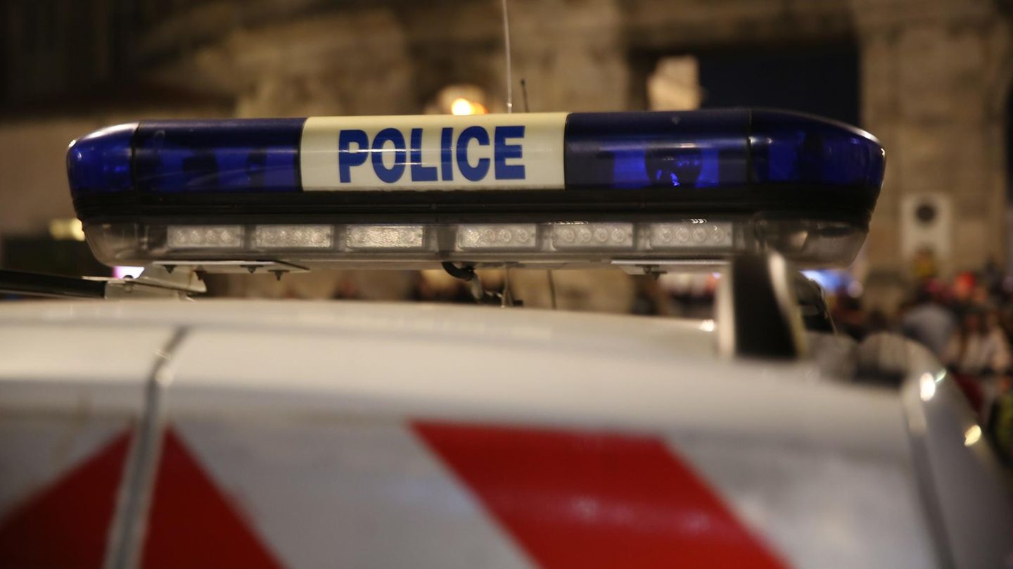 Blaulicht eines Polizeiwagens