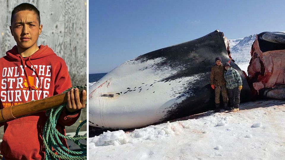 Walfang Junge Alaska Alaska: Junge tötet einen Wal - und das verändert sein Leben komplett