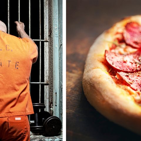 Gefängnis Pizza metoo #metoo Sexuelle Belästigung