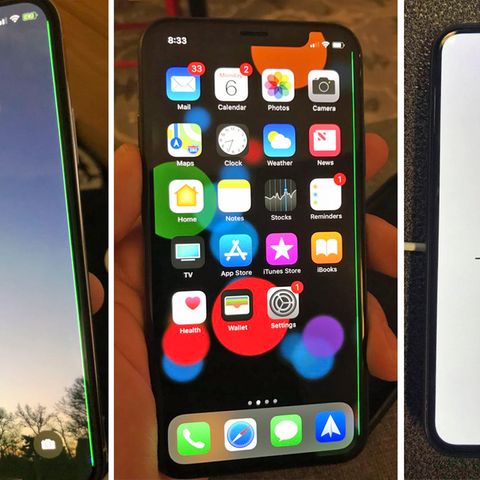 iPhone X Grüne Linie Twitter Reddit