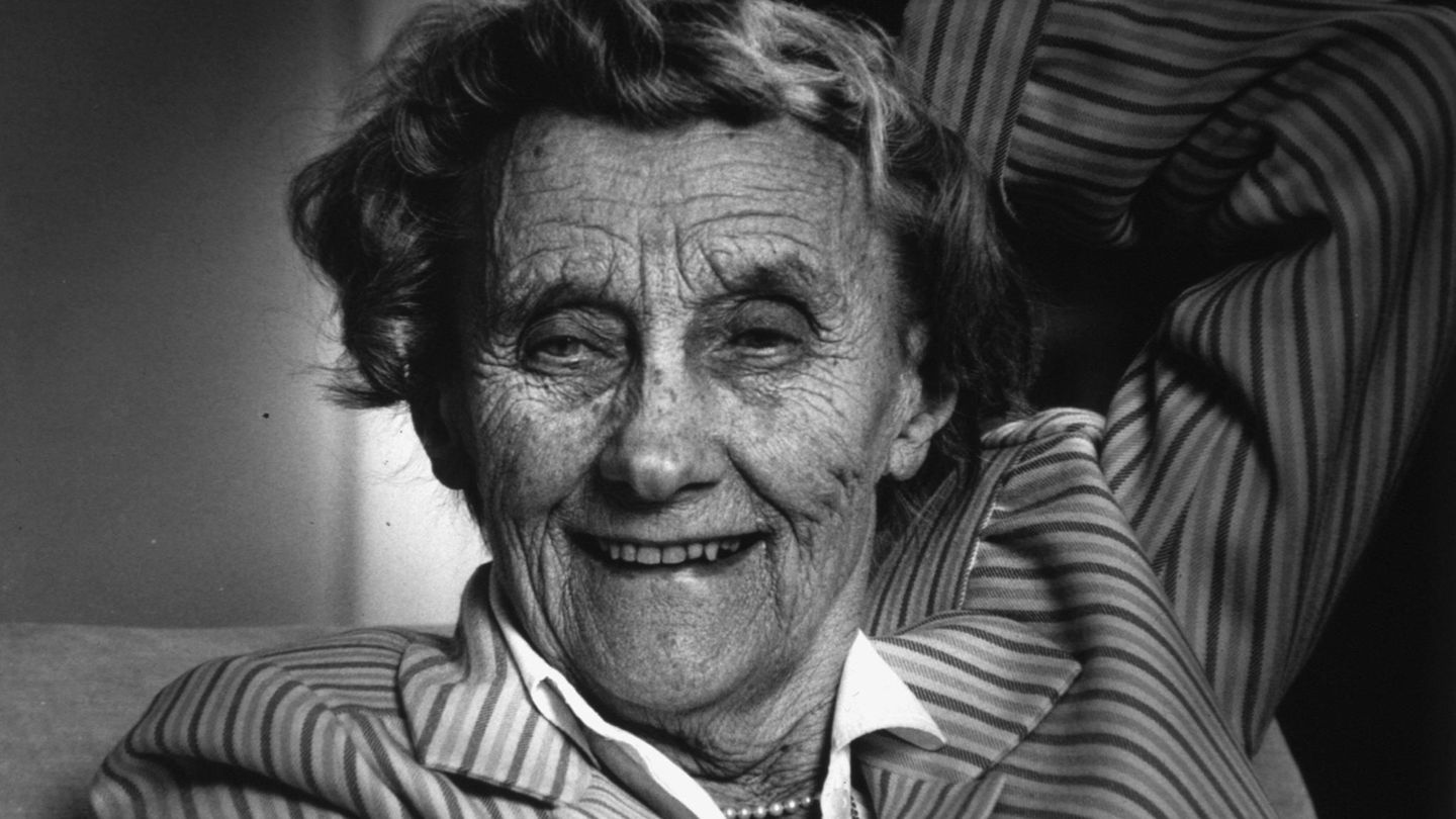 Porträt von Astrid Lindgren im Jahre 2002