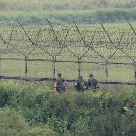 Grenze zwischen Nordkorea und Südkorea