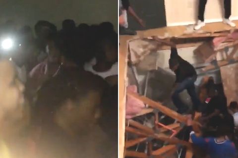 Wohnung in Trümmern: 30 Partygäste feiern – und dann stürzt der Boden ein