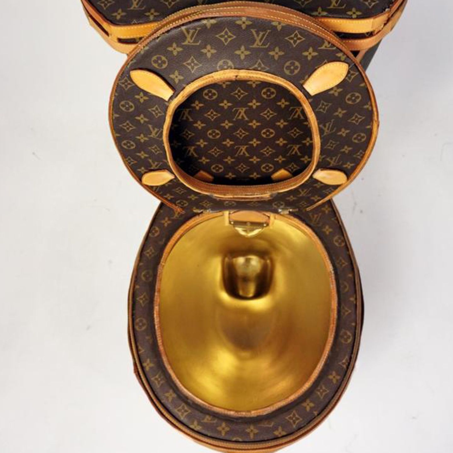 Für 100.000 Dollar gehört diese Louis-Vuitton-Toilette Ihnen