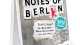 Den "Notes of Berlin" Kalender 2018 gibt es für 24,89 Euro bei Seltmann+Söhne.
