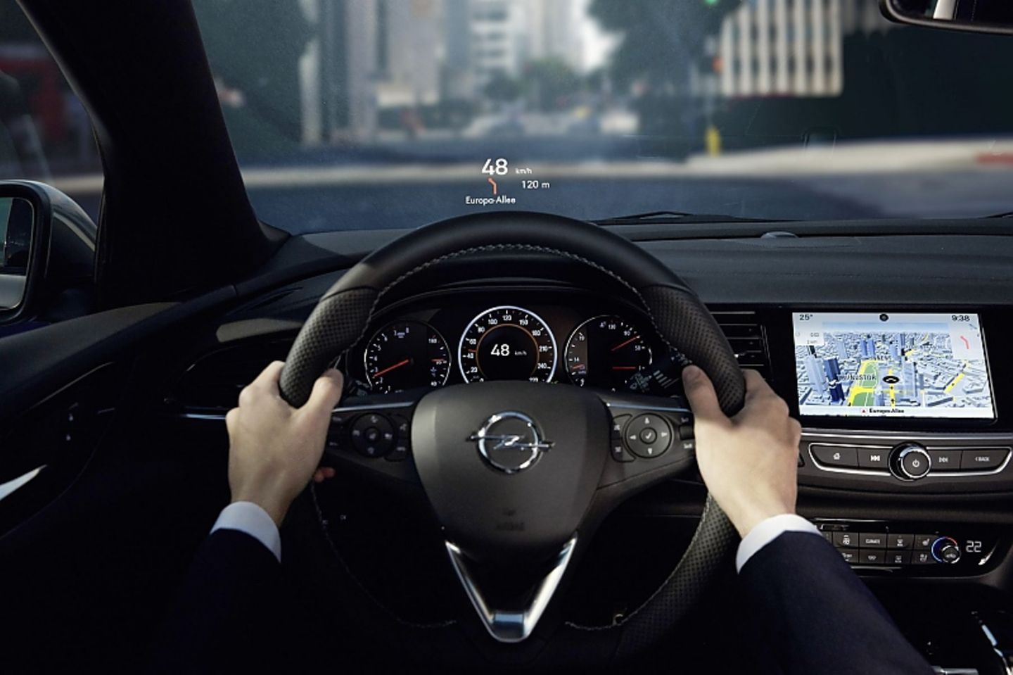 Das Cockpit ist übersichtlich
