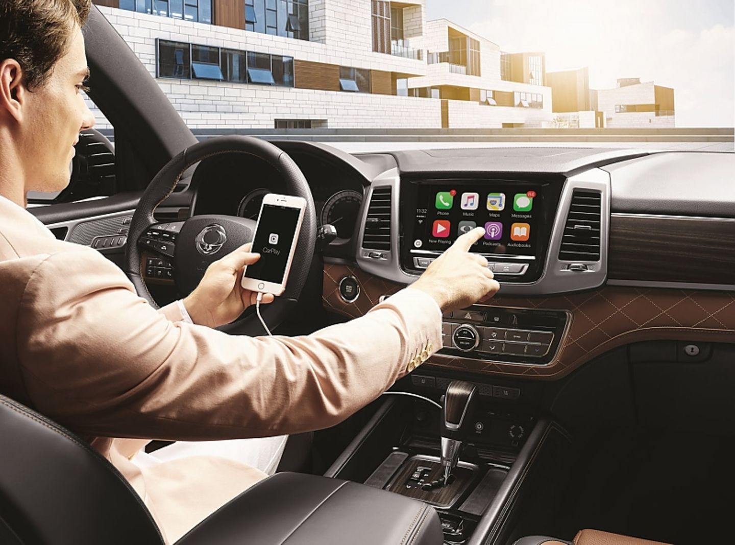 SsangYong Rexton e XDI 220 4WD - Android Auto und Apple Airplay