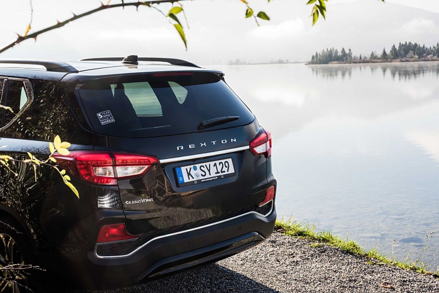 SsangYong Rexton e XDI 220 4WD - gegen Aufpreis öffnet die Heckklappe auch elektrisch