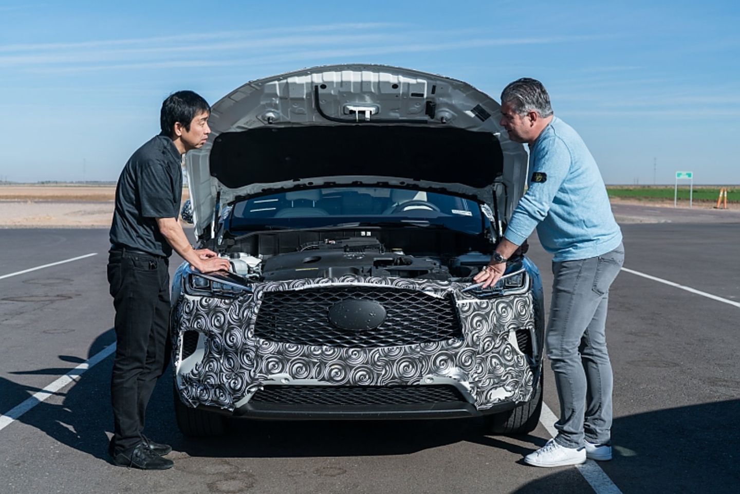 Infiniti QX 50 Prototyp - Shinichi Kiga erklärt 20 Jahre Entwicklungszeit