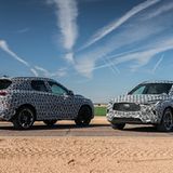 Infiniti QX 50 Prototyp - nur mit einem Vierzylinder zu bekommen