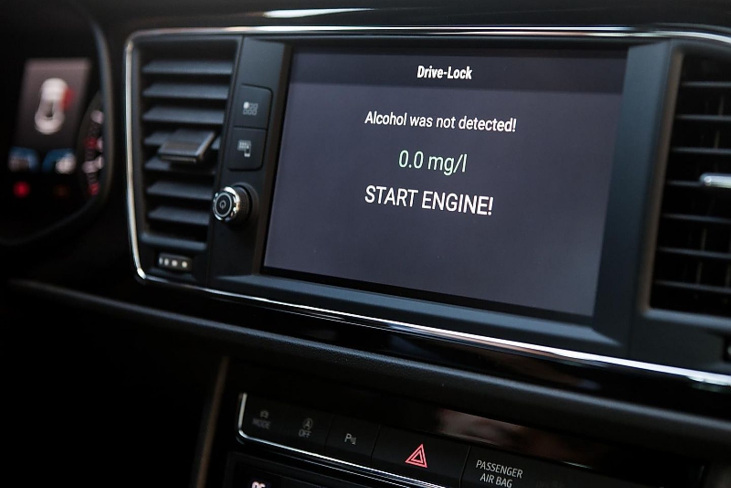 Fahrfreigabe im Seat Leon Cristobal